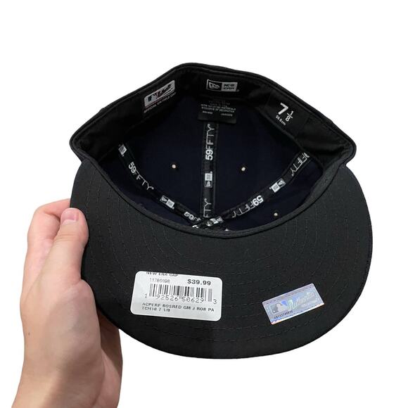 New Era Boston Red Sox Jackie Robinson Day Fotted Hat 7 1/8 - Picture 3 of 4